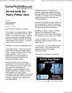 Format Dynamics :: CleanPrint :: http://www.courierpostonline.com/article[removed]NEWS01[removed]An-era-ends-Harry-Potter-fa