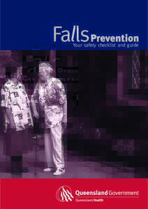 Falls Prevention - Your safety checklist and guide