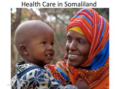 Health Care in Somaliland[removed]