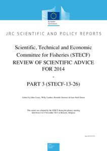 STECF-EWGReview of advice for 2014 Part 3 JRC86110