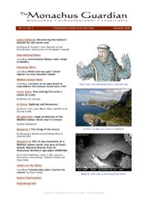 Publishing Info - Monachus Guardian 11 (2): November 2008