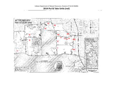 Indiana Department of Natural Resources, Division of Fish & Wildlife[removed]Put & Take Units (red) P1