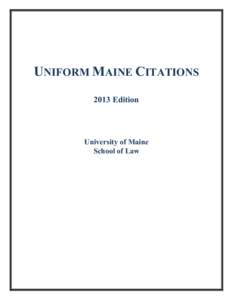 Year of birth missing / Legal research / Donald G. Alexander / Bluebook / Case citation / University of Maine School of Law / ALWD Citation Manual / Supreme court / Index of Maine-related articles / Law / Bibliography / Maine