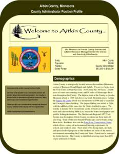 Microsoft Word - Final Draft of Aitkin County Profile