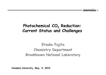 Formate / Carbon dioxide / Photochemical carbon dioxide reduction / Ethylamine