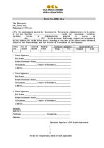Letters of Administration / Law / Rajgangpur / Probate