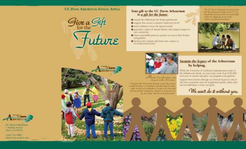 UC Davis Arboretum Annual Appeal  Give a Gift for the