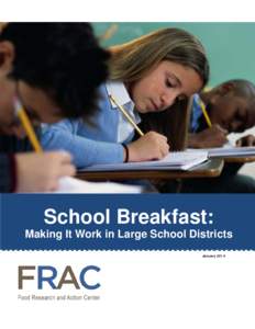 Microsoft Word - School Breakfast in Large School Districts SY2012_2013