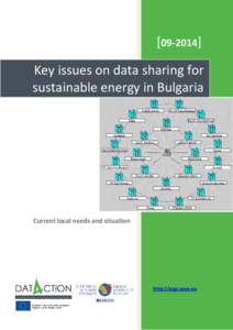 [Key issues on data sharing for sustainable energy in Bulgaria Current local needs and situation
