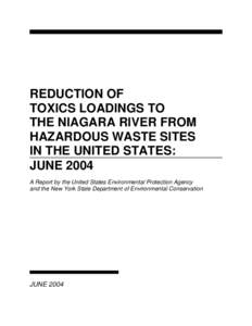 Soil contamination / Buffalo – Niagara Falls metropolitan area / Niagara Falls /  New York / Landfills in the United States / Love Canal / Environmental remediation / Superfund / Lewiston /  New York / Niagara River / Pollution / Environment / New York