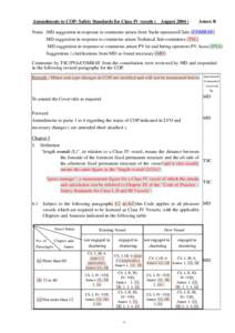 Microsoft Word - Amendments to COP_PV__30 August 2004_Rv.doc