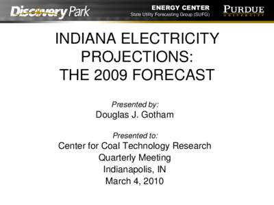 Energy development / Technology / Forecasting / Time series analysis / Firm service / Energy industry / Business / Economics / Electric power distribution / Energy economics / Statistical forecasting