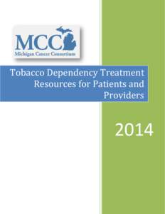 Tobacco Dependency Treatment Resources for Patients and Providers