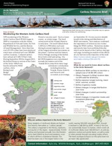 Alaska Region Inventory & Monitoring Program National Park Service U.S. Department of the Interior