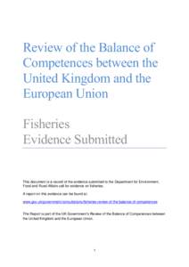 Economy of the European Union / Fisheries science / Environmental law / Fisheries management / Discards / Overfishing / ClientEarth / European Union / Illegal /  unreported and unregulated fishing / Fishing / Environment / Common Fisheries Policy