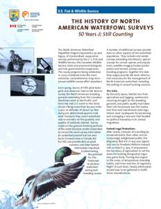 The History of North American Waterfowl Surveys: 50 Years and Still Counting