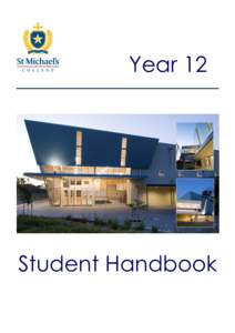 Year 12  Student Handbook THE JOURNEY AHEAD