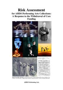 Risk Assessment for AHDS Performing Arts Collections: A Response to the Withdrawal of Core Funding  Images from AHDS Collections: Anatomical Exoskeleton, Scottish Traditional Dance Trust, SALIDAA, Five