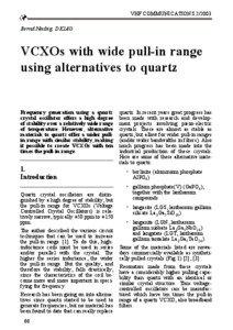 Oscillators / Signal processing filter / Crystal oscillator / Electronic circuits / Resonator / Electronic filter / Quartz / Resonance / Gallium phosphate / Physics / Electromagnetism / Electronics