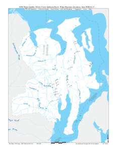 2008 Water Quality 303(d)-5 List: Quilcene/Snow Water Resource Inventory Area (WRIA[removed]d) Parameters: Dissolved Oxygen  Fecal Coliform