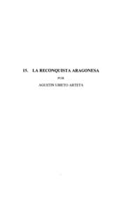 15.  LA RECONQUISTA ARAGONESA