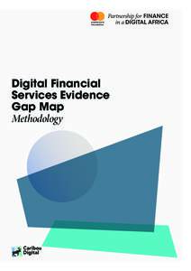 Digital Financial Services Evidence Gap Map Digital Financial Services Evidence