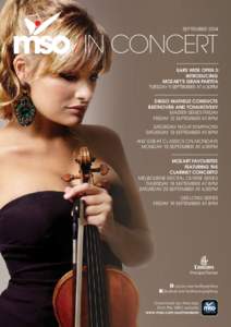William Steinberg / Milwaukee Symphony Orchestra / Classical music / Nicola Benedetti / Melbourne Symphony Orchestra