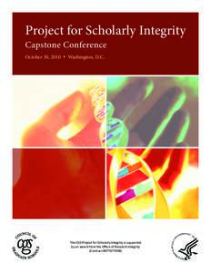 Council of Graduate Schools / National Science Foundation / Academic integrity