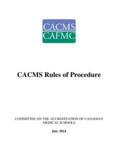 Microsoft Word - CACMS_Rules_of_Procedure_June[removed]Final