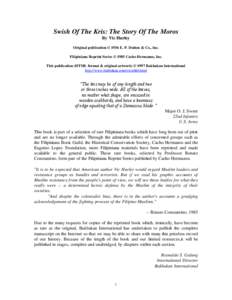 Moro Rebellion / Sulu Archipelago / Moro people / Islam in the Philippines / Juramentado / Moro Province / Mindanao / Sulu / Jolo / Ethnic groups in the Philippines / Asia / Provinces of the Philippines