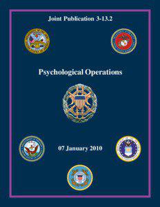 JP[removed], Psychological Operations