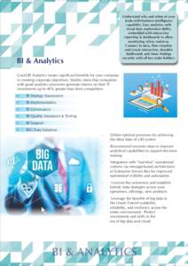 Understand why and when of your trade with business intelligence capability. Easy analytics with visual data exploration ability embedded with interactive reporting & dashboards to allow