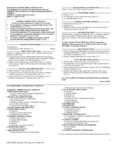 HIGHLIGHTS OF PRESCRIBING INFORMATION These highlights do not include all the information needed to use ADEMPAS safely and effectively. See full prescribing information for ADEMPAS. ADEMPAS (riociguat) tablets, for oral 