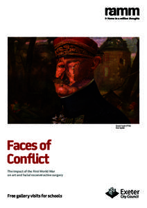 Gueule Cassée N°138, René Apallec Faces of Conflict The impact of the First World War