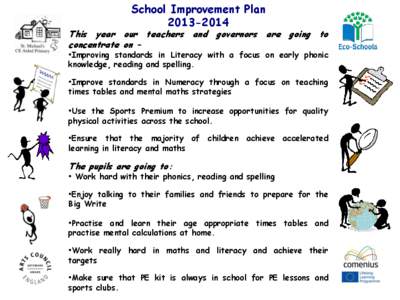 School Improvement Plan[removed]This year our teachers and governors are going to concentrate on –