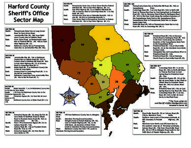 Sector Map with descriptions