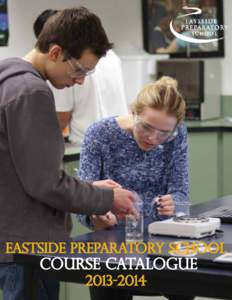 Eastside preparatory School  Course Catalogue