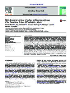 Deep-Sea Research I[removed]–46  Contents lists available at SciVerse ScienceDirect Deep-Sea Research I journal homepage: www.elsevier.com/locate/dsri