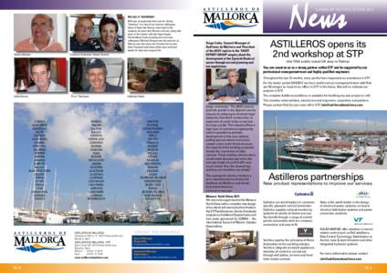 CARIBBEAN YACHTFILE EDITION 2012 WE CALL IT “DESPEDIDA” 2010 was an especially hard year for saying “Goodbye” to a few of our dearest colleagues. Some of them, like Nieves, have been in the company for more than 