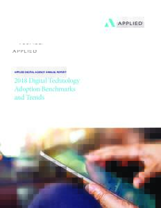 APPLIED DIGITAL AGENCY ANNUAL REPORTDigital Technology Adoption Benchmarks and Trends