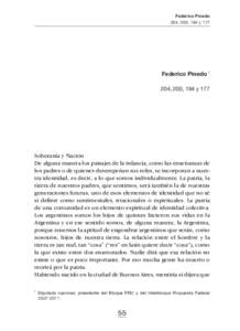 Federico Pinedo 204, 200, 194 y 177 Federico Pinedo * 204, 200, 194 y 177