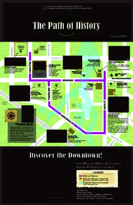 Path of History Brochure Map
