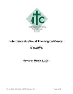 Microsoft Word[removed]March 3 - ITC BYLAWS (Consortial Agreement Update 2012 Aug) - final single pages