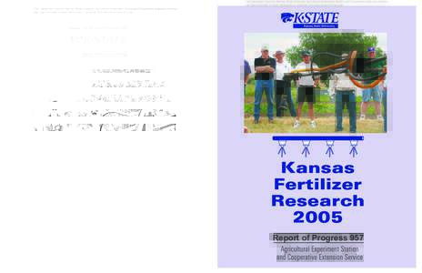 SRP957 Kansas Fertilizer Research 2005