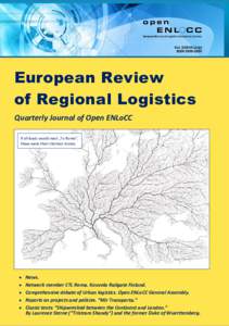 European Review of Regional LogisticsVolJuly) ISSN 2509-226X