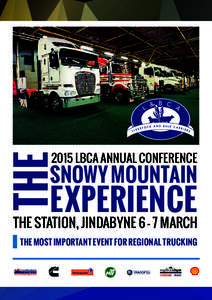 THE[removed]LBCA ANNUAL CONFERENCE SNOWY MOUNTAIN