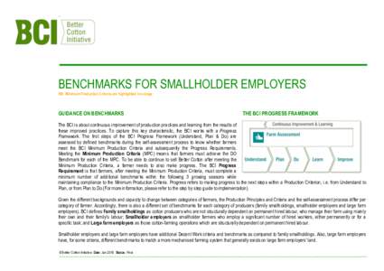 Final Benchmarks_Smallholder Employer_21 Jan