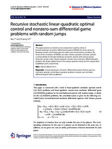 Recursive stochastic linear-quadratic optimal control and nonzero-sum differential game problems with random jumps