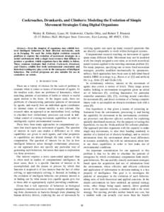 Digital organism / Organisms / Avida / Science / Charles Ofria / Evolution / Cockroach / Nature / Artificial life / Evolutionary biology / Biology