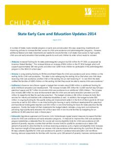 United States Department of Health and Human Services / Education policy / Universal preschool / Preschool education / Child care and development block grant / Head Start Program / Temporary Assistance for Needy Families / Child care / Maternal and Child Health Bureau / Early childhood education / Education / Federal assistance in the United States